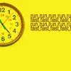 yellow avatar clock