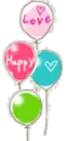 happy love balloon