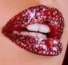 Red gem lips