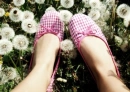 a girl's feet