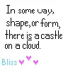 castle on a cloud