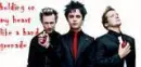 green day,billie joe, tre' ,mike