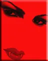 Red Vampire Face