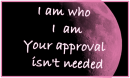 its being me..
