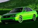 green car
