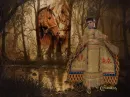 She who loves horses
