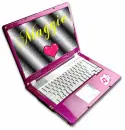 pink laptop