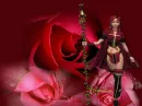 Goddess of roses