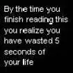 5 seconds