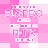 Blonde jokes