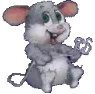  a mouse smiled