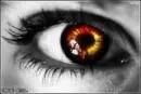 brown eye