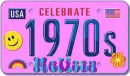 hippie license plate