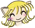 Miss Girl is uber happy