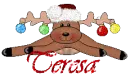 Christmas Reindeer with Name