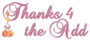 Scriptty Danglers - Thanks for the Add