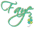 Scriptty Danglers - Faye