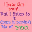 Song reminds me of you