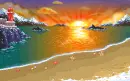 summer scene
