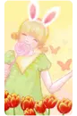 bunny girl & lollipop