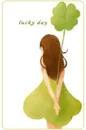lucky day clover girl