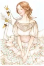 girl with geese