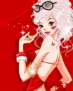 red devil girl