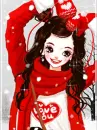 winter girl