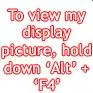 My display picture.
