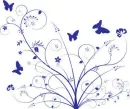 blue butterfly