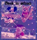 bears with pencils and ruler ready for school