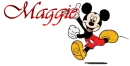 Mickey Mouse with Name