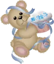 Cupcake Bear with Name