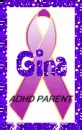 ADHD Parent Ribbon- Gina