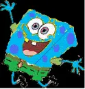 blue spongebob