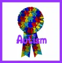 Autism Awareness Puzzle Ribbon