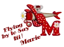 Flying by to Say Hi! - Marie