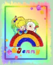 rainbow girl