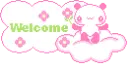 Pink Panda says welcome