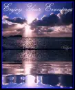 good evening beach scene