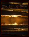 good night sunset