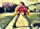 retro girl