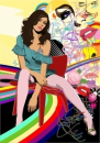 retro girl