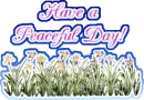 Have a Peaceful Day