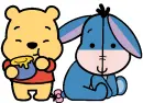 Pooh and Eeyore