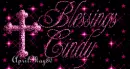 hot pink cross blessings cindy