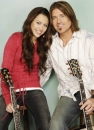 Miley with dad awwwwwwww