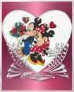 micky mouse  and minnie 