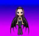 Black winged angel