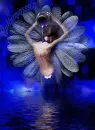 blue